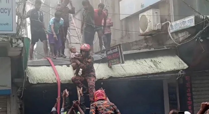 কোম্পানীগঞ্জে মার্কেটে অগ্নিকান্ডে কোটি টাকার ক্ষয়ক্ষতি, ৯ দোকান ক্ষতিগ্রস্থ